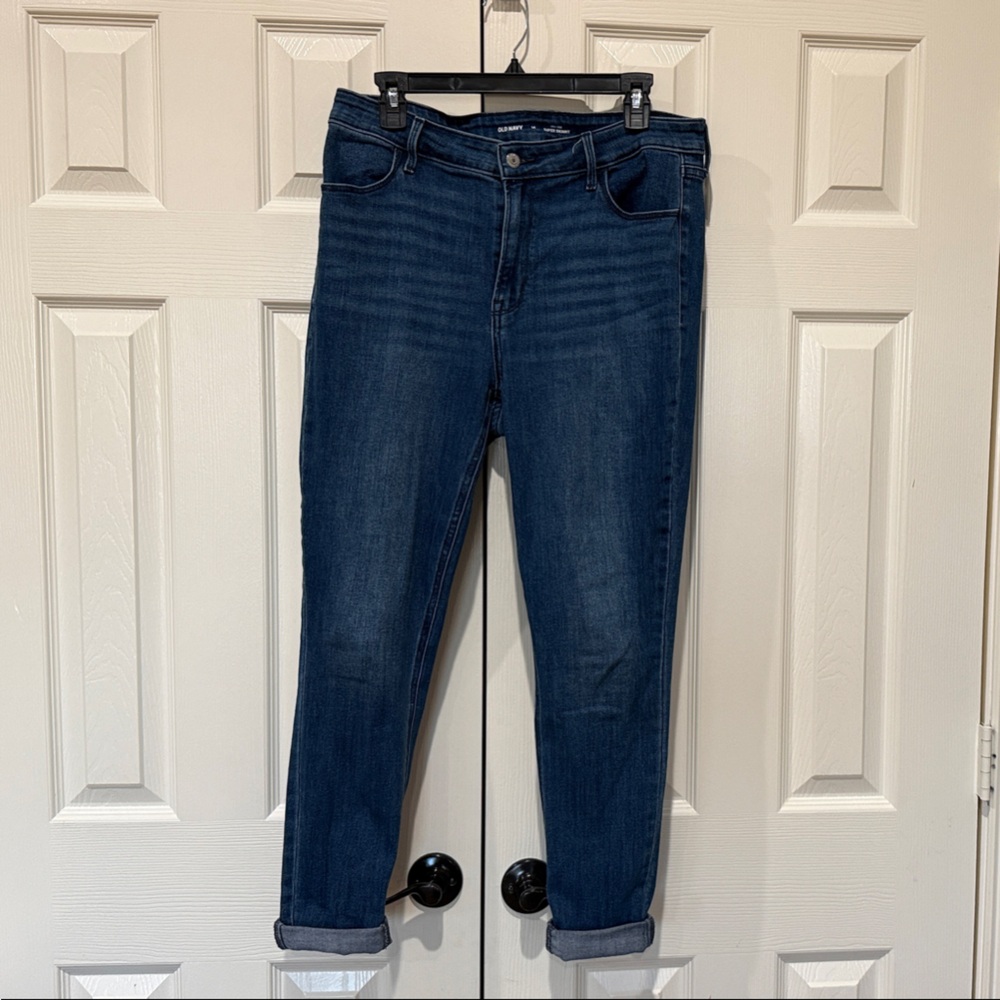 Dark Blue Denim Jeans